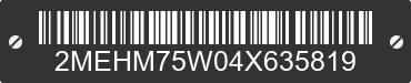 2004 MERCURY Grand Marquis 2MEHM75W04X635819 VIN decoded