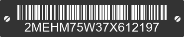2007 MERCURY Grand Marquis 2MEHM75W37X612197 VIN decoded