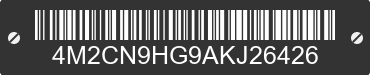 2010 MERCURY Mariner 4M2CN9HG9AKJ26426 VIN decoded