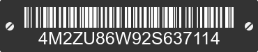 2002 MERCURY Mountaineer 4M2ZU86W92S637114 VIN decoded