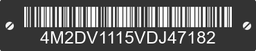 1997 MERCURY Villager 4M2DV1115VDJ47182 VIN decoded