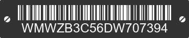 2013 MINI Countryman WMWZB3C56DW707394 VIN decoded