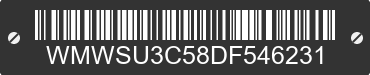 2013 MINI Hardtop WMWSU3C58DF546231 VIN decoded
