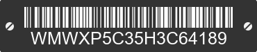 2017 MINI Hardtop WMWXP5C35H3C64189 VIN decoded
