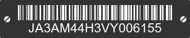1997 MITSUBISHI 3000GT JA3AM44H3VY006155 VIN decoded
