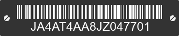 2018 MITSUBISHI Eclipse Cross JA4AT4AA8JZ047701 VIN decoded