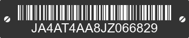 2018 MITSUBISHI ECLIPSE CROSS JA4AT4AA8JZ066829 VIN decoded