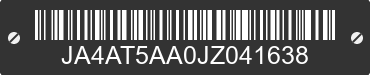 2018 MITSUBISHI Eclipse Cross JA4AT5AA0JZ041638 VIN decoded