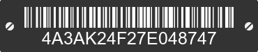2007 MITSUBISHI Eclipse 4A3AK24F27E048747 VIN decoded