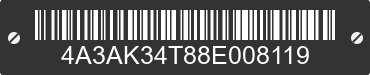 2008 MITSUBISHI Eclipse 4A3AK34T88E008119 VIN decoded