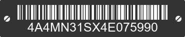 2004 MITSUBISHI Endeavor 4A4MN31SX4E075990 VIN decoded