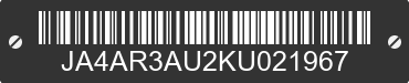2019 MITSUBISHI Outlander Sport JA4AR3AU2KU021967 VIN decoded