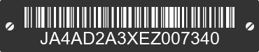 2014 MITSUBISHI Outlander JA4AD2A3XEZ007340 VIN decoded