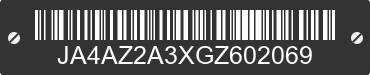 2016 MITSUBISHI Outlander JA4AZ2A3XGZ602069 VIN decoded