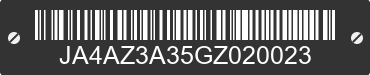 2016 MITSUBISHI Outlander JA4AZ3A35GZ020023 VIN decoded