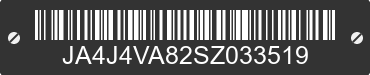2025 MITSUBISHI Outlander JA4J4VA82SZ033519 VIN decoded