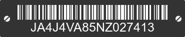 2022 MITSUBISHI Outlander JA4J4VA85NZ027413 VIN decoded