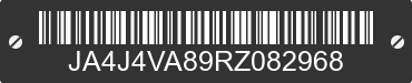 2024 MITSUBISHI Outlander JA4J4VA89RZ082968 VIN decoded
