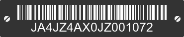 2018 MITSUBISHI Outlander JA4JZ4AX0JZ001072 VIN decoded