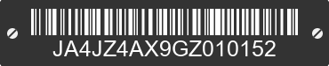 2016 MITSUBISHI Outlander JA4JZ4AX9GZ010152 VIN decoded