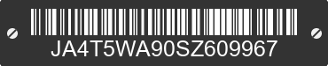 2025 MITSUBISHI Outlander JA4T5WA90SZ609967 VIN decoded