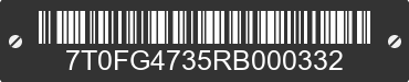 2024 MODEL G Model G 7T0FG4735RB000332 VIN decoded