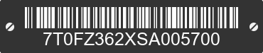 2025 MODEL Z Model Z 7T0FZ362XSA005700 VIN decoded