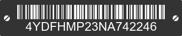 2022 MONTANA Montana 4YDFHMP23NA742246 VIN decoded