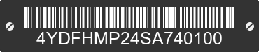 2025 MONTANA Montana 4YDFHMP24SA740100 VIN decoded