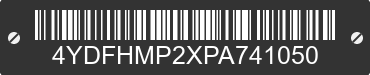2023 MONTANA Montana 4YDFHMP2XPA741050 VIN decoded