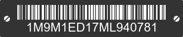2021 MUDDY RIVER MFG Muddy River MFG 1M9M1ED17ML940781 VIN decoded