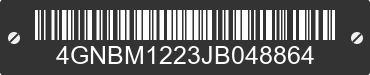 2018 MULTIQUIP Multiquip 4GNBM1223JB048864 VIN decoded
