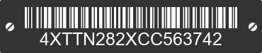 2012 MVP RV INC. (THOR CALIFORNIA) MVP RV INC. (THOR CALIFORNIA) 4XTTN282XCC563742 VIN decoded
