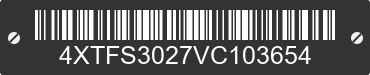 1997 MVP RV INC. (THOR CALIFORNIA) Tahoe/Fury 4XTFS3027VC103654 VIN decoded