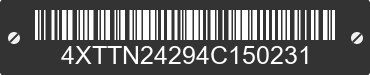 2004 MVP RV INC. (THOR CALIFORNIA) Tahoe/Fury 4XTTN24294C150231 VIN decoded