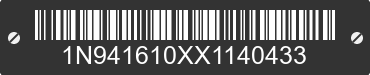 1999 NABI SFW 1N941610XX1140433 VIN decoded