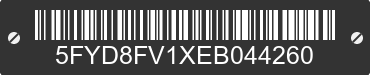 2014 NEW FLYER Xcelsior 5FYD8FV1XEB044260 VIN decoded