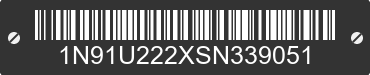 2025 NIAGARA Niagara 1N91U222XSN339051 VIN decoded