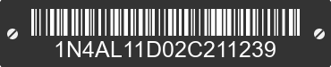 2002 NISSAN Altima 1N4AL11D02C211239 VIN decoded