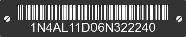 2006 NISSAN Altima 1N4AL11D06N322240 VIN decoded