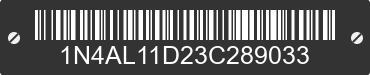 2003 NISSAN Altima 1N4AL11D23C289033 VIN decoded