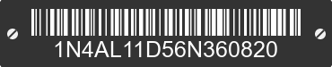 2006 NISSAN Altima 1N4AL11D56N360820 VIN decoded