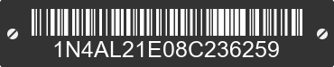 2008 NISSAN Altima 1N4AL21E08C236259 VIN decoded