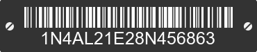 2008 NISSAN Altima 1N4AL21E28N456863 VIN decoded