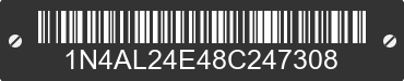 2008 NISSAN Altima 1N4AL24E48C247308 VIN decoded