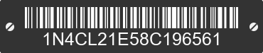 2008 NISSAN Altima 1N4CL21E58C196561 VIN decoded