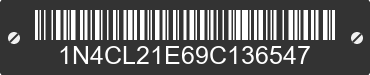 2009 NISSAN Altima 1N4CL21E69C136547 VIN decoded
