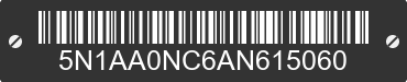 2010 NISSAN Armada 5N1AA0NC6AN615060 VIN decoded