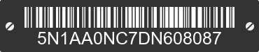 2013 NISSAN Armada 5N1AA0NC7DN608087 VIN decoded
