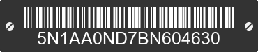 2011 NISSAN Armada 5N1AA0ND7BN604630 VIN decoded